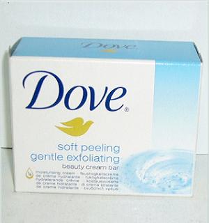 dove bath soap 90g exfoliating -- 48 per case