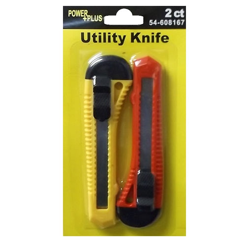 utility knife lg 2pc -- 24 per case