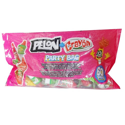 pelon grayon party bag candy 60ct -- 8 per case