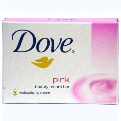 dove bath soap 4.75oz pink moist 135g -- 48 per case