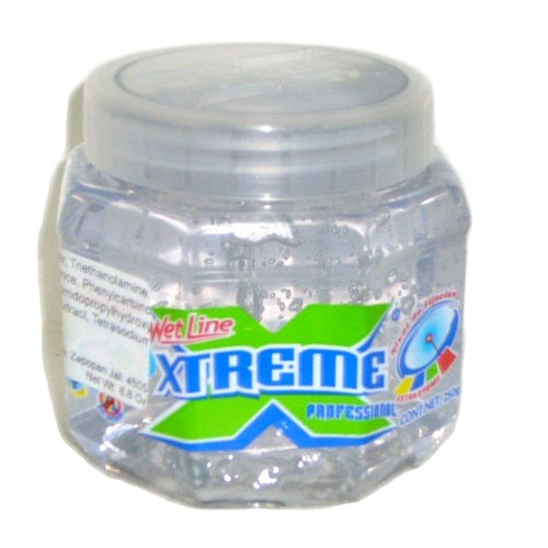 xtreme hair gel 250g clear -- 24 per case