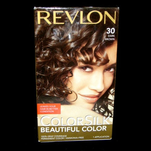 revlon color silk 30 3n dark brown -- 12 per case