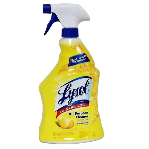 lysol all purpose cleaner 32oz lemon brz -- 12 per case