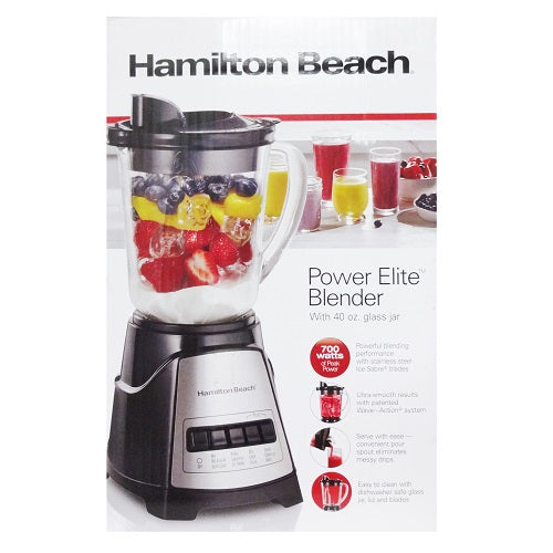 hamilton blender 700wtts 40oz glass jar -- 2 per case