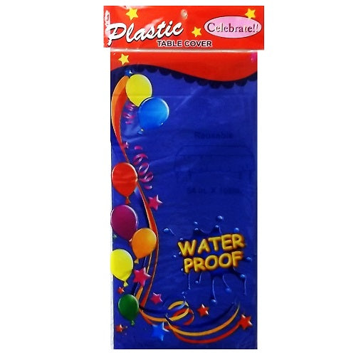 table cover 54 x 108in blue water proof -- 12 per box