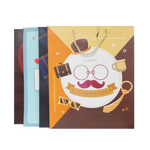 gift bags fathers day md asst -- 12 per box