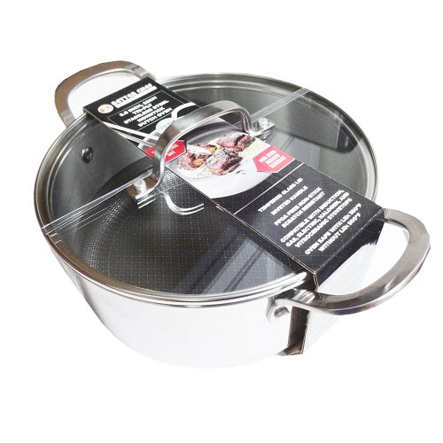 b.c dutch oven tri- ply 5qt glass lid -- 4 per case