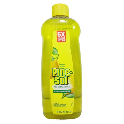 pine- sol cleaner 14oz lemon fresh -- 12 per case