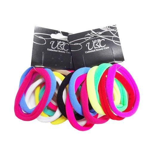 hair elastic bands 8pc asst clrs -- 12 per box