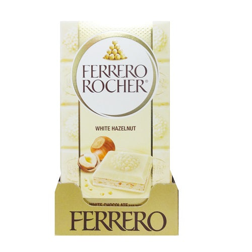 ferrero rocher white hazelnut 3.1oz -- 16 per case