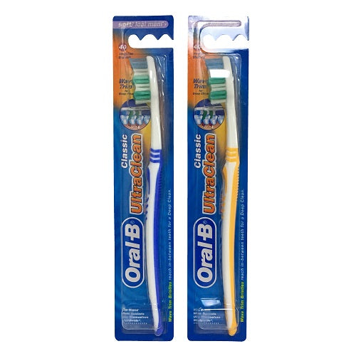 oral-b toothbrush 1pc soft classic -- 12 per box