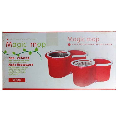 magic mop 360 w- bucket asst clrs -- 2 per case