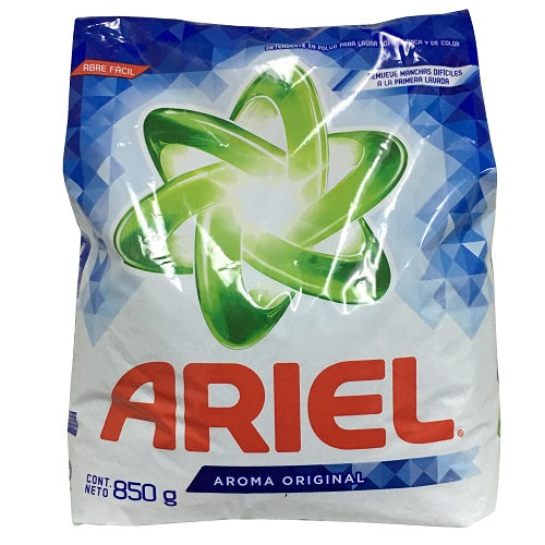 ariel detergent 850g original -- 10 per case