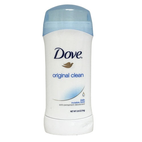 dove anti- persp 2.6oz original clean -- 12 per case