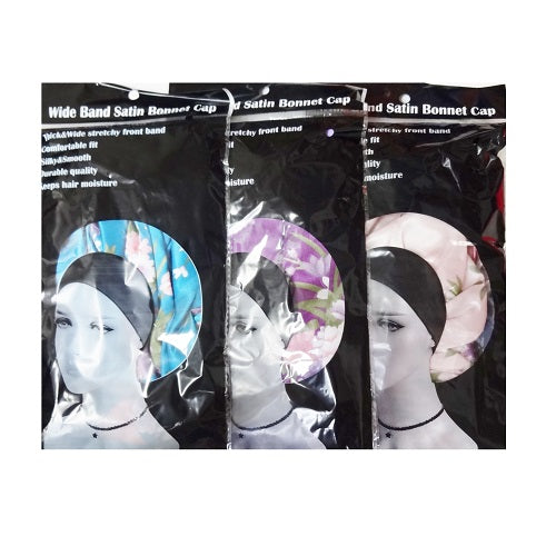 headband bonnet cap asst -- 24 per box