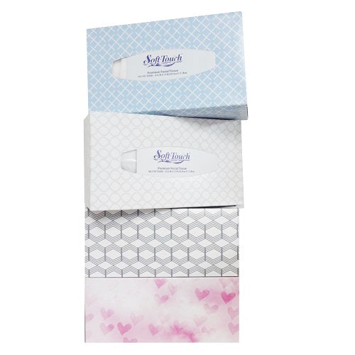 soft touch facial tissue 160ct 2-ply -- 32 per case