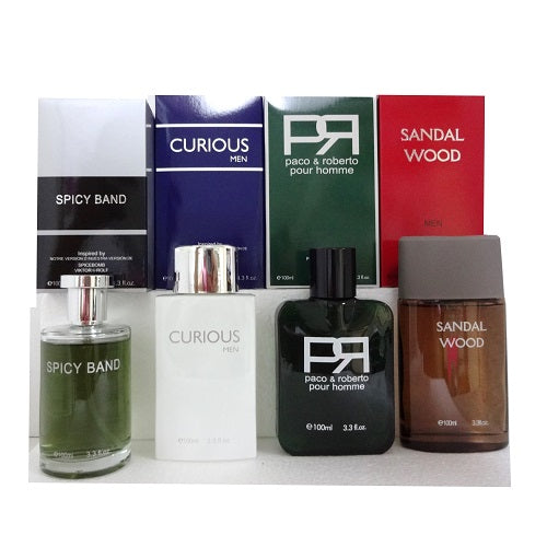 mens cologne 4 asst scents -- 12 per case