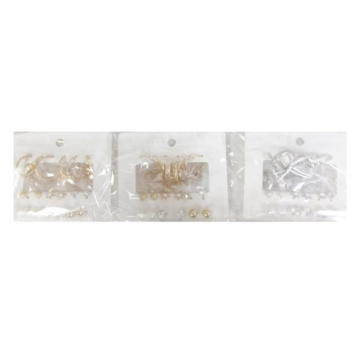 fashion earrings 9pairs asst -- 12 per box