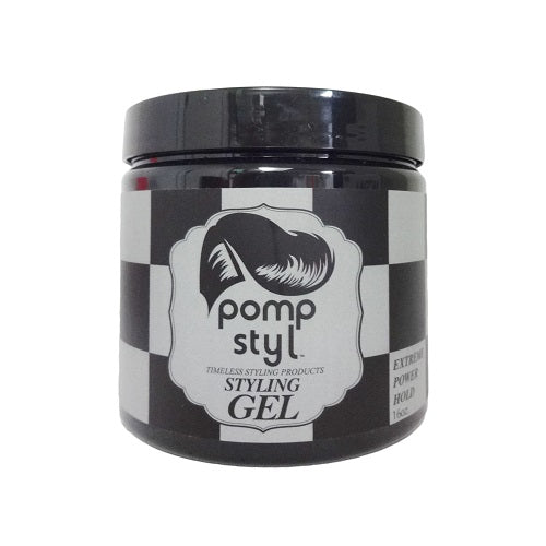 pomp styl hair gel 16oz xtreme hold -- 12 per case