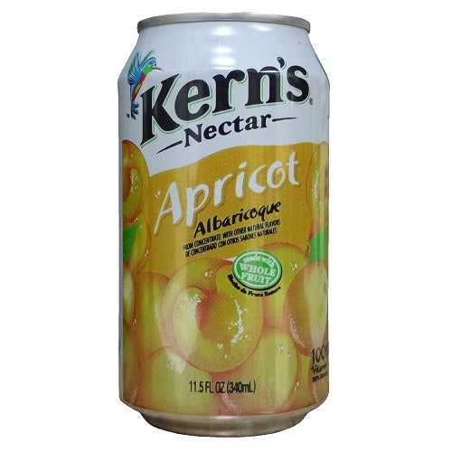 kerns nectar 11.5oz apricot -- 24 per case