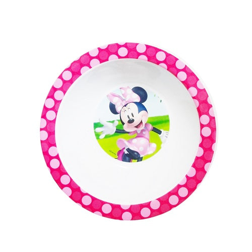 bowl plastic 6.5in minnie mouse -- 12 per box
