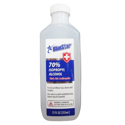 blue star isopropyl alcohol 70 12oz -- 24 per case