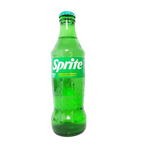 sprite soda glass 250ml 8.5oz -- 24 per case