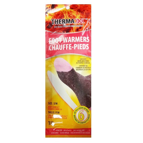 thermaxx feet warmer sml to med -- 20 per box