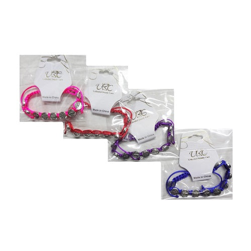 bracelet thread religious asst clrs -- 12 per box