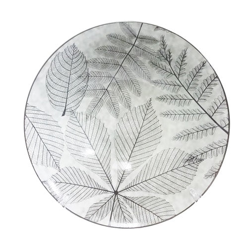 bowl ceramic 9in grey -- 24 per case