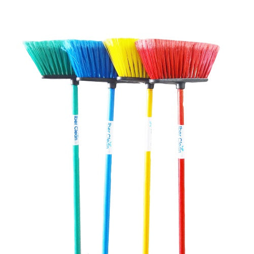 super mila broom asst clrs -- 12 per case