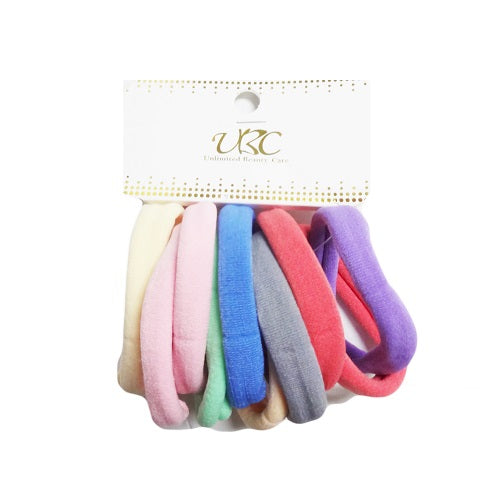 hair elastic ties 10pc asst clrs -- 12 per box