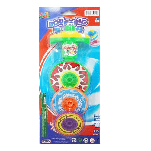 toy spinning top asst clrs -- 36 per box
