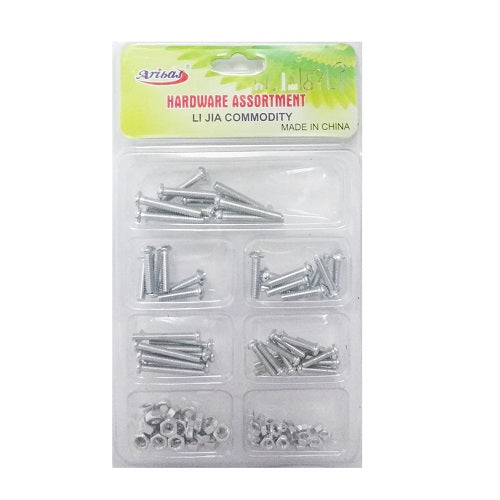bolts nuts asst sizes -- 12 per box