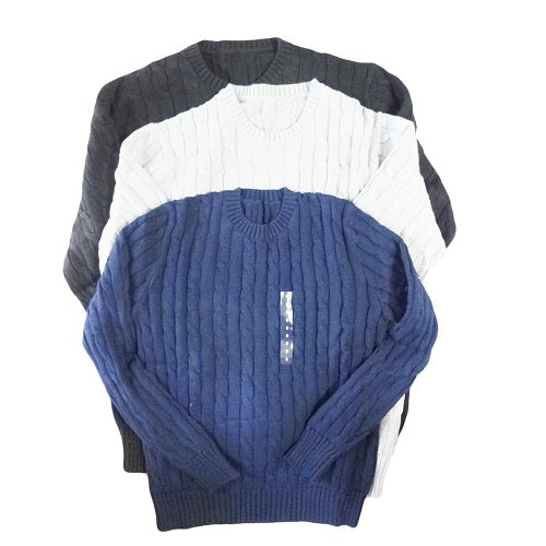 mens sweater asst clrs sizes -- 24 per case