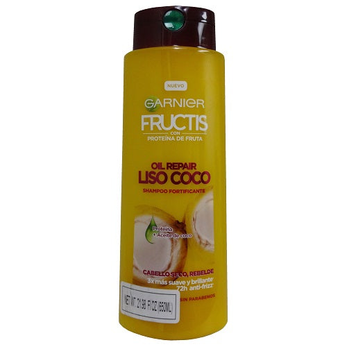g.f shampoo 650ml oil repair liso coco -- 12 per case