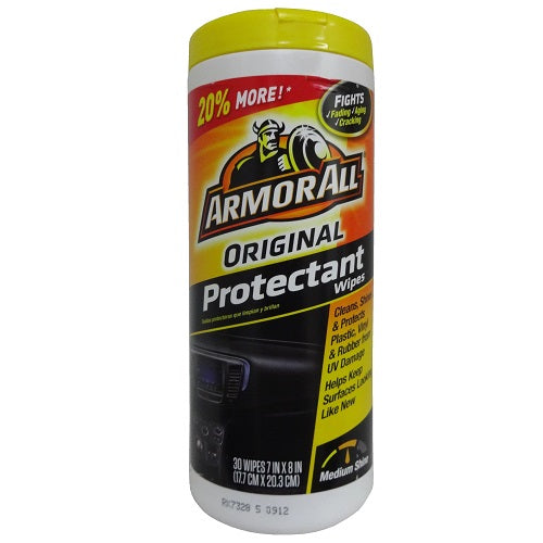 armor all protectant wipes 30ct original -- 6 per case