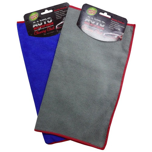 auto cleaning cloths microfiber asst cl -- 12 per box