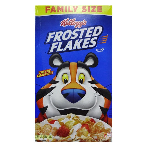 kelloggs cereal 24oz frosted flakes -- 12 per case