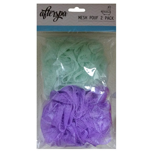 mesh sponge 2pk asst clrs -- 30 per case