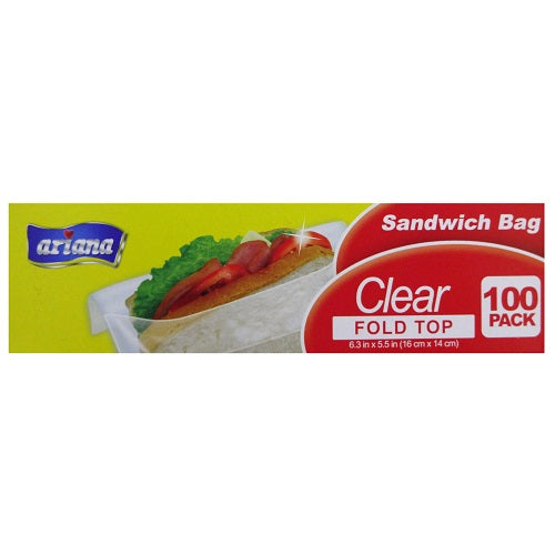 blue star sandwich bag fold to 100ct cle -- 24 per case