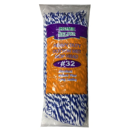cotton mop head 32 heavy duty -- 12 per case