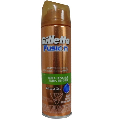 gillette fusion5 shaving gel 7oz ultra s -- 12 per case