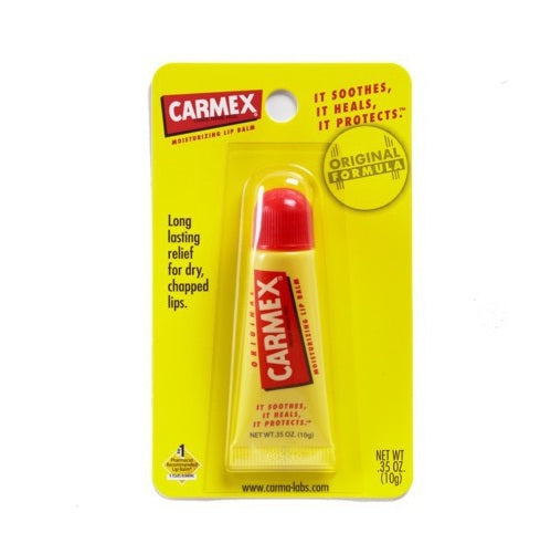 carmex lip balm .35oz original tube medi -- 12 per box