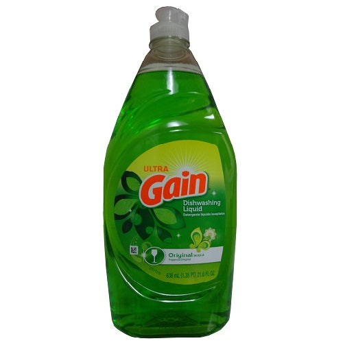 gain ultra dish liq 21.6oz original scen -- 10 per case