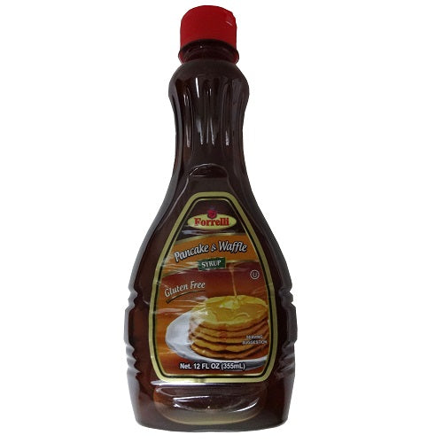 forrelli syrup 12oz pancake waffle -- 12 per case
