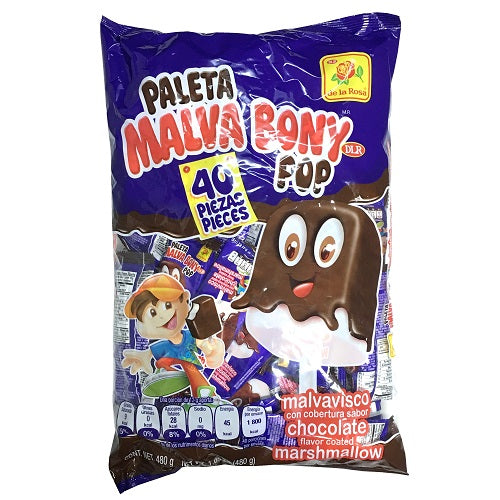de la rosa malva bony pop 40pc -- 16 per case