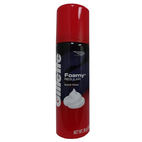 gillette shave cream 2oz foamy regular -- 48 per case