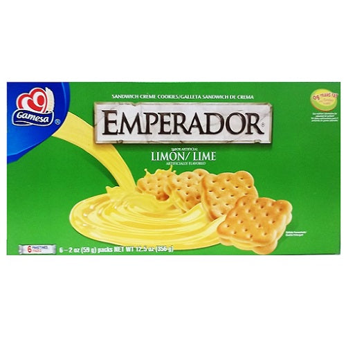gamesa emperador lime cookies 12.5oz -- 12 per case