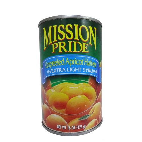 mission pride apricot halves 15oz unpled -- 24 per case